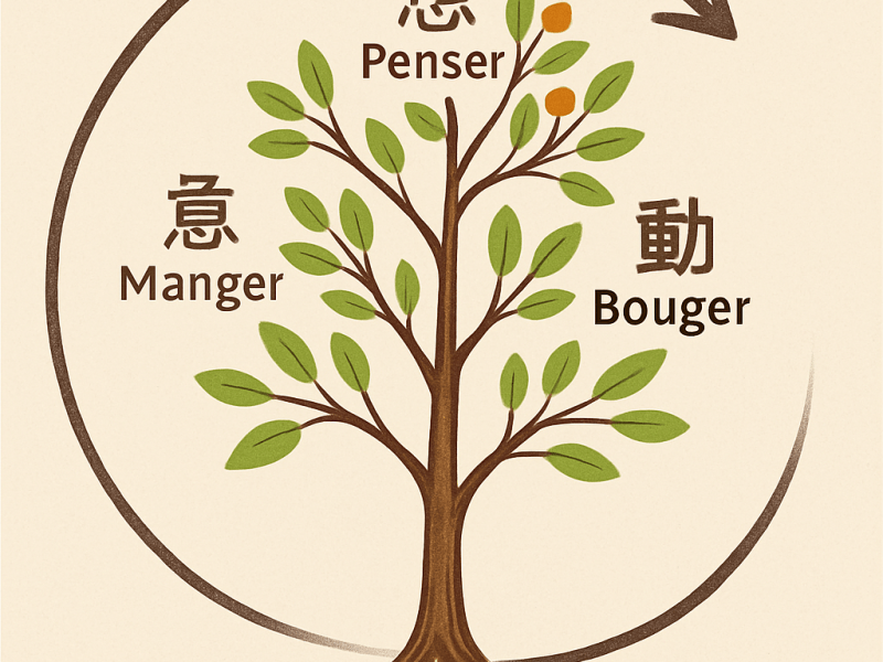 Les 4 piliers essentiels de notre santé et de notre&nbsp;apprentissage.